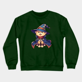 Anime puppy dog wizard Crewneck Sweatshirt